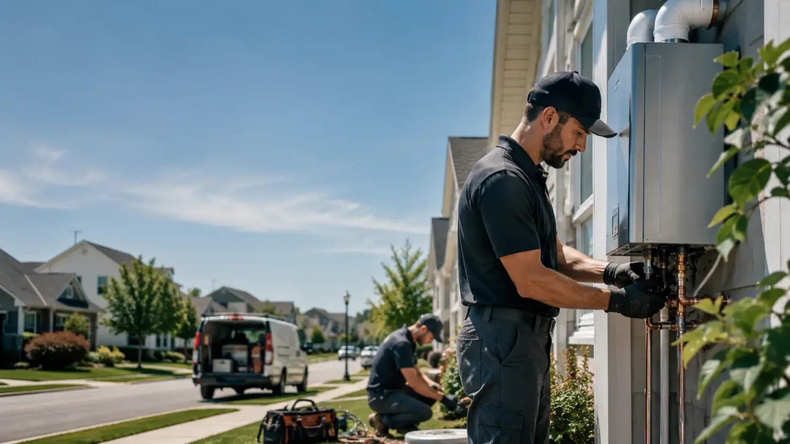 Tankless Water Heater Installation in Oakville, CT